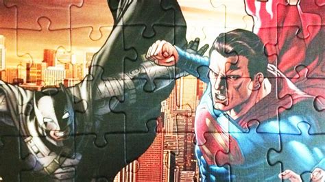 Batman Vs Superman Puzzle Games-2 Parts Puzzle Game | Batman vs ...