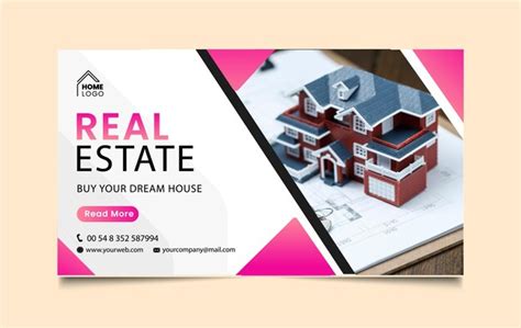 Premium Vector | Real Estate Banner Design