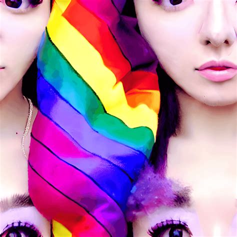 Gay Lesbian Trans Queer Rainbow Chibi Pattern Creative Fabrica