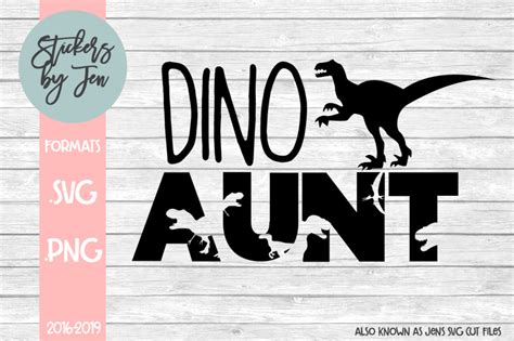 Dino Aunt SVG By Jens SVG Cut Files TheHungryJPEG