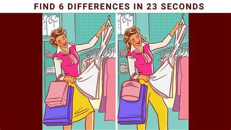 Spot the Difference: You Can Easily Find 6 Differences Between the Two ...