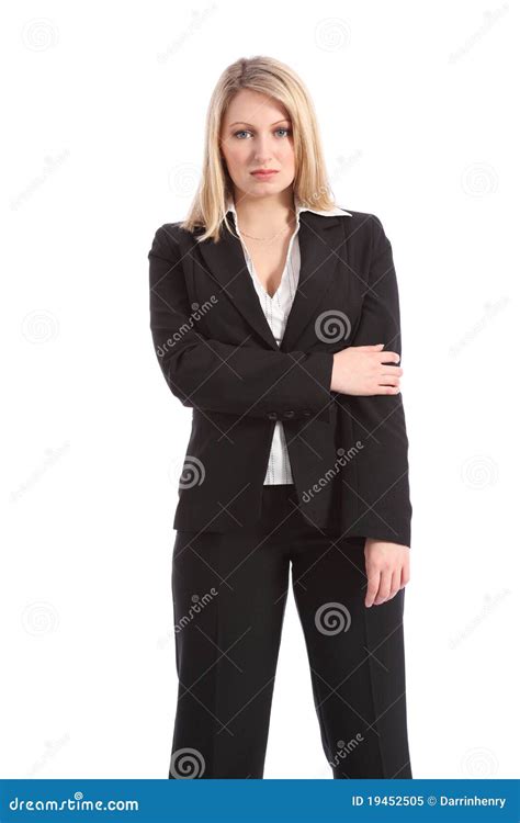 Blonde Female Business