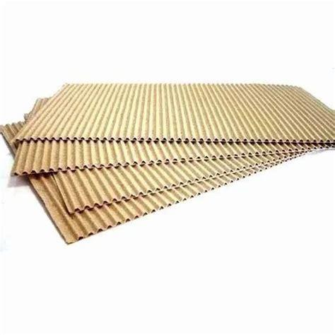 Brown Corrugated Packaging Sheet GSM 120 150 At Rs 45 Kilogram In