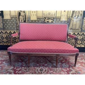 Proantic Canap Banquette De Style Louis Xvi