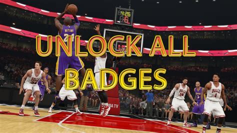 NBA 2K15 HOW TO UNLOCK EVERY BADGE YouTube