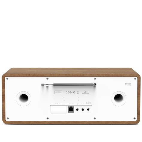 Pure Evoke C F Walnut All In One Cd Dab Internet Radio Stereo