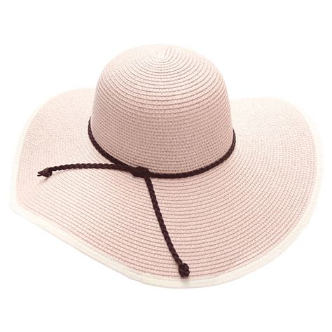 Sunshade Sun Protection Straw Hat For Summer Leisure Nude Powder Walmart