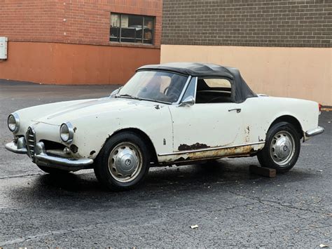 1961 Alfa Romeo Giulietta Spider Stock 25044 For Sale Near Astoria