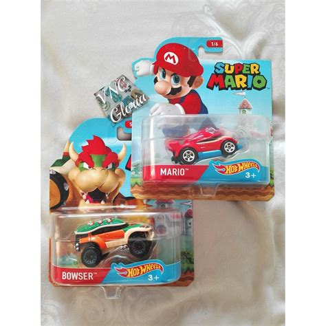 Jual Hot Wheels Mario Bros And Bowser Paket Langka Special HW Hotwheels