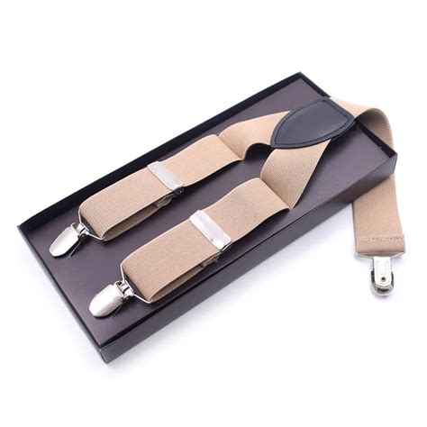 Vêtements lingerie bretelles en cuir pour homme et fille 3Clips à la mode 2 5x120cm Bourgogne