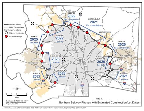 Corridors Interchanges And Strategic Areas City Of Winston Salem Nc