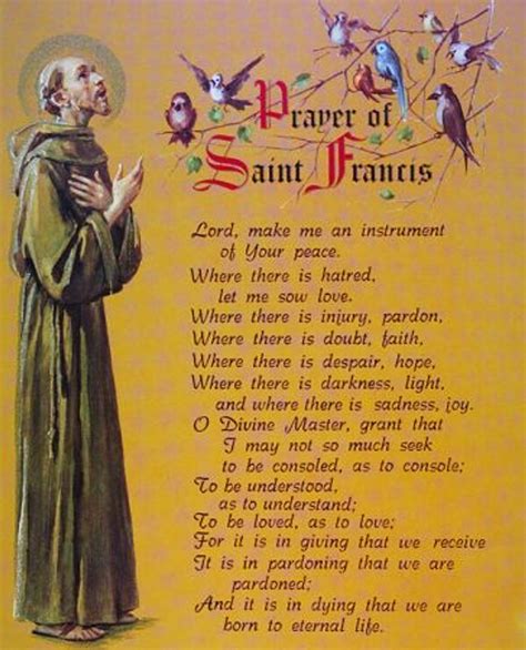 St Francis Of Assisi Prayer Life at Qiana Flowers blog