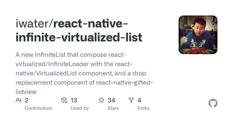 Github Iwater React Native Infinite Virtualized List A New