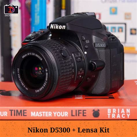 Jual NIKON D5300 + KIT 18 55MM VR Second Kondisi baik | Shopee Indonesia