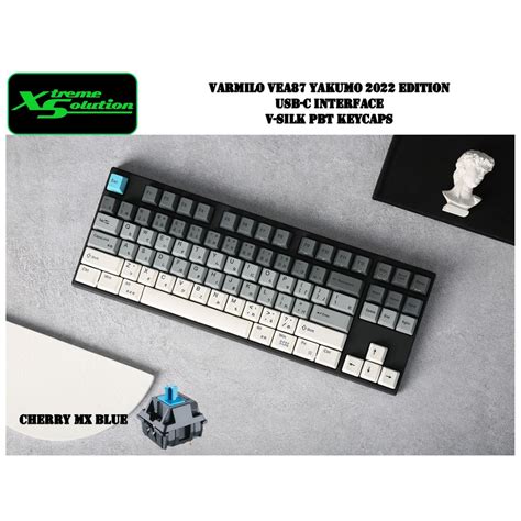Varmilo VEA87 Yakumo Edition - Wired White LED Backlit Mechanical ...