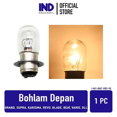 Jual Lampu Bohlam Depan T19 12v 12 V Volt 25 Watt W 25w Lampu Kuning