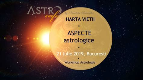 Aspecte Astrologice Workshop Cu Nicoleta Sv Rlefus Iulie