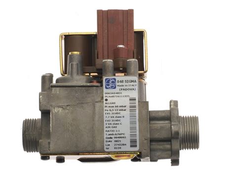 Купить Газовый клапан 848 SIGMA для котлов Bosch, Buderus 87161113250 ...