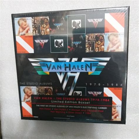 Jual Cd Van Halen The Studio Albums 1978 1984 Limited Edition Boxset