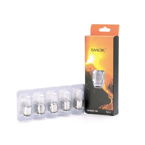 Smok Tfv8 Baby M2 Coils 5 Pack E Liquids Uk