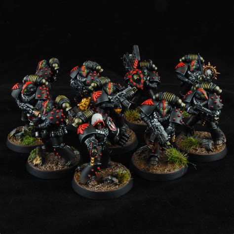 Dark Angels Legion Tactical Squad By Neil Szabo Aka Zab · Puttyandpaint