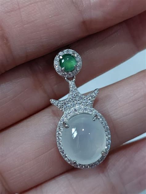 Grade A Myanmar Natural Jadeite Pendant Women S Fashion Jewelry