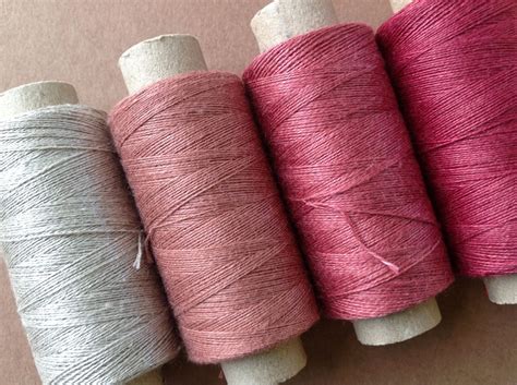 Four Spools Of Moravia Linen Lacemaking Thread Etsy Uk