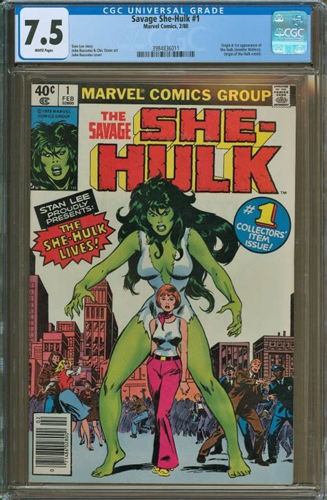 The Savage She Hulk Cgc Graded St App Of She Hulk