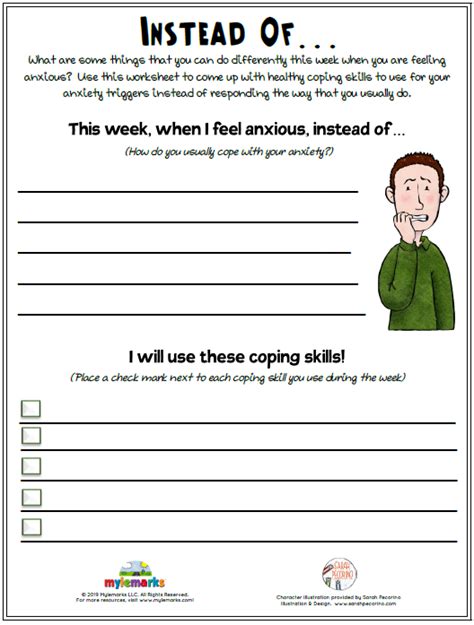 printable anxiety worksheets printable worksheets