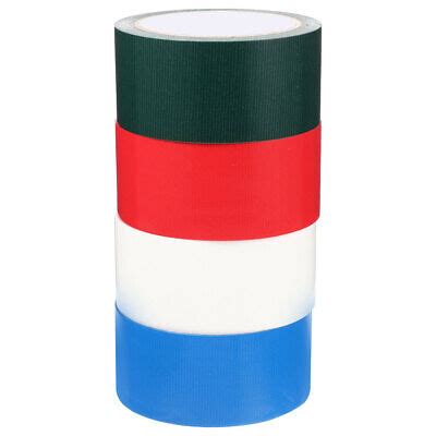 4 Rolls Waterproof Cloth Tape Polyethylene And Gauze Fiber Heavy Duty