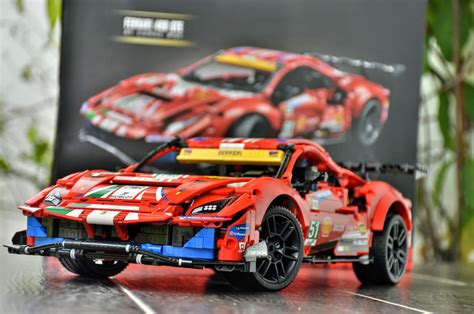 LEGO Ferrari 488 GTE AF Corse: An epic journey, brick by little brick