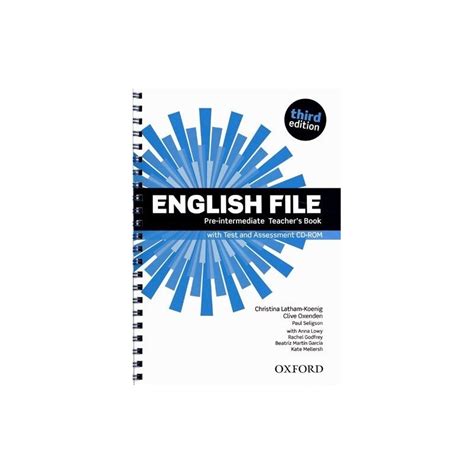 English File Third Edition Pre Intermediate Teacher39s Book With Test