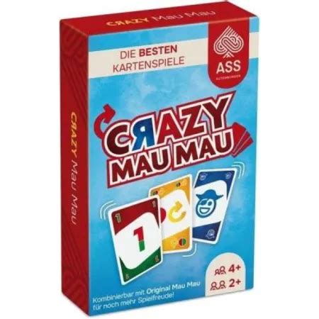 ASS Altenburger Mau Mau Crazy Familienspiel Duo Shop De