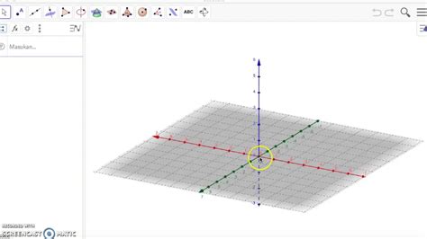 Tutorial Geogebra Vektor Ruang 3 Dimensi Youtube