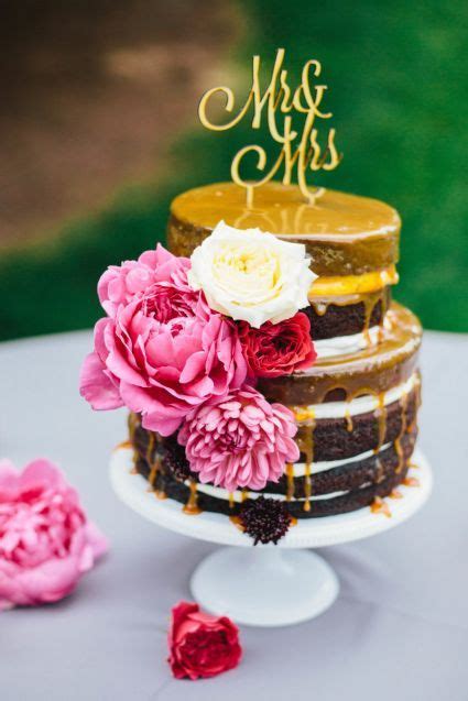 Los Naked Cakes Perfectos Para Darle Sabor A Tu Boda El Estilo R Stico Es Delicioso Fotos