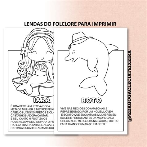 Lendas Do Folclore Brasileiro Atividades