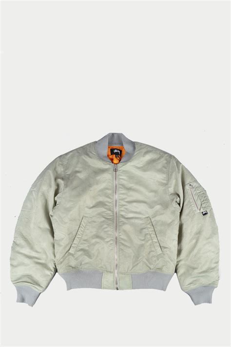 STUSSY DYED NYLON BOMBER STONE – BLENDS