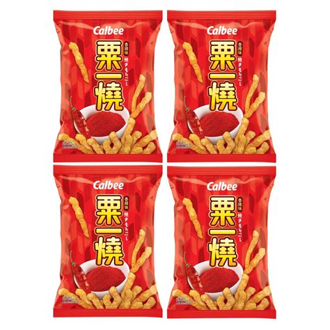 Calbee Grill A Corn Hot Spicy Bundle Of NTUC FairPrice