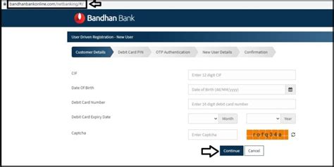 Bandhan Bank Net Banking Login Registration Online Process