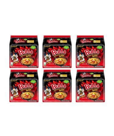 Samyang Buldak Stew Type Hot Chicken Noodle Challenge Ramen Pack Of 30 By CNMART