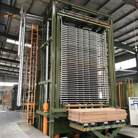 Ton High Densified Ply Hydraulic Hot Press Machine At Unit Hydraulic Hot Press
