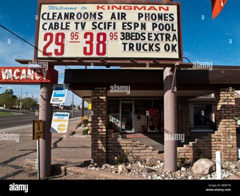 Motel, Kingman, Arizona Stock Photo - Alamy