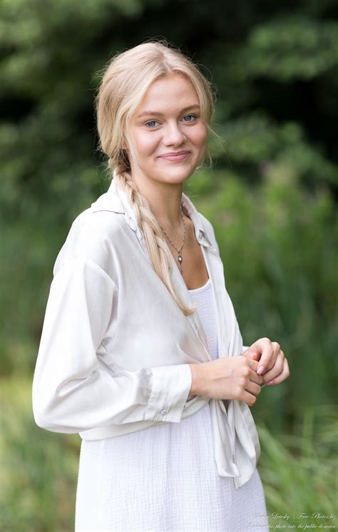 Photo Of Oksana A Natural Blonde 19 Year Old Girl Photographed In