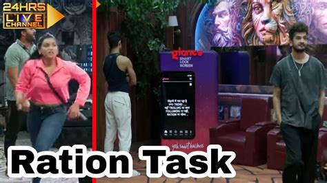 Bigg Boss 17 Ration Task Mannara Chopra Aur Khanzaadi Ki Wajah Se