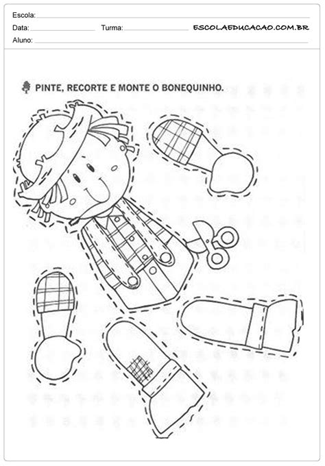 Atividade Junina Ed Infantil - 9