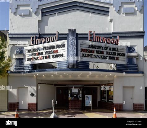 Art Deco Cinema Theater Facade Berkley California Usa Stock Photo Alamy