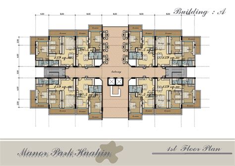 Creative Commercial Building With Residential Apartment Plans 2023