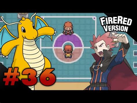 Let S Play Pokemon FireRed Part 36 Elite Four Lance Second Run