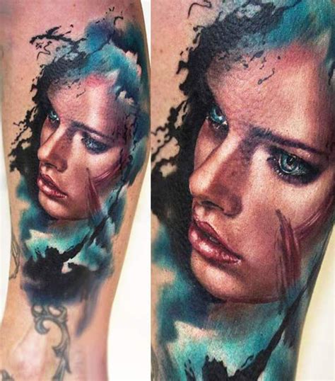 Woman Tattoo By Charles Huurman Post 12371 Tattoos Tattoos For