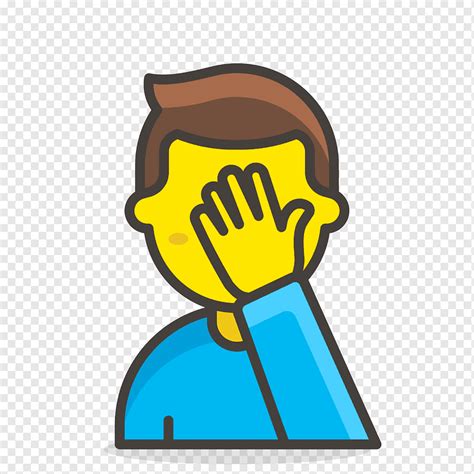 Facepalming Man Ikon Streamline Emoji Png PNGWing